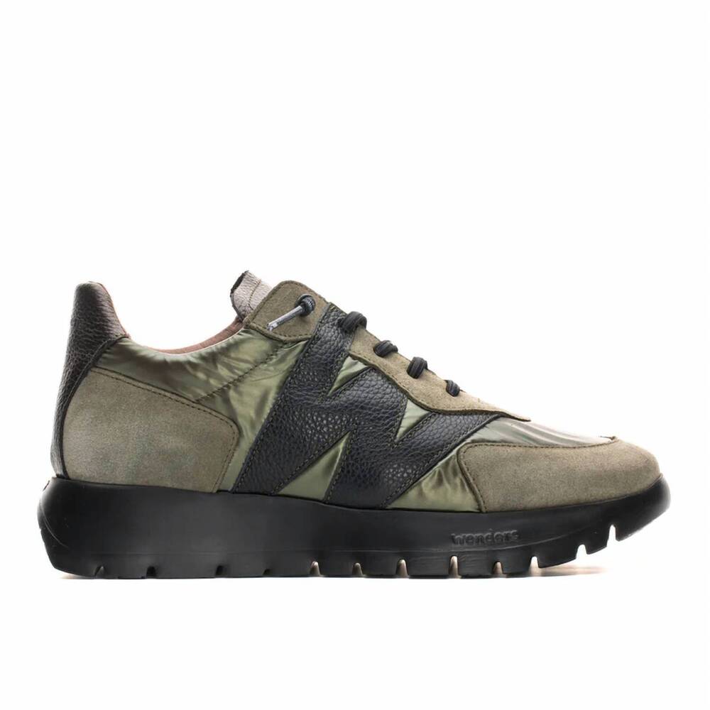 NEW WONDERS women's a-2464 trend alga shoes in negro